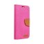 Kryt Canvas Book Case Samsung Galaxy A35 5G Pink