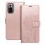 Tok MEZZO Book Case Xiaomi Redmi Note 10 Pro strom Rose Gold