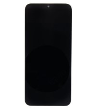 Displej s rámem pro Xiaomi Redmi 10A Black (Service Pack - originální díl)