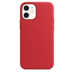 iPhone 12 mini Silicone Case s MagSafe - (PRODUCT)RED™ design (červený)