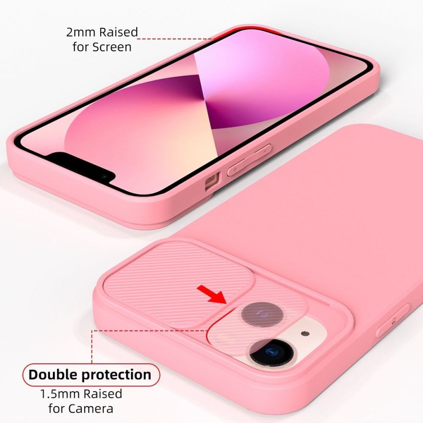 Kryt Slide Case Samsung Galaxy S24 Ultra Light Pink