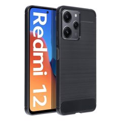 Kryt Carbon Case Xiaomi Redmi 12 4G / Redmi 12 5G Black Kryt Carbon Case Xiaomi Redmi 12 4G / Redmi 12 5G Black