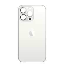 Apple iPhone 13 Pro - Hátsó ház üveg megnövelt kameranyílással (ezüst) Apple iPhone 13 Pro - Hátsó ház üveg megnövelt kameranyílással (ezüst)