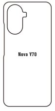 Hidrogél - hátsó védőfólia - Huawei Nova Y70