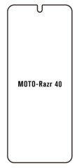 Hydrogel - ochranná fólia - Motorola Razr 40 Hydrogel - ochranná fólia - Motorola Razr 40