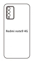 Hydrogel - zadná ochranná fólia - Xiaomi Redmi Note 9 4G Hydrogel - zadná ochranná fólia - Xiaomi Redmi Note 9 4G