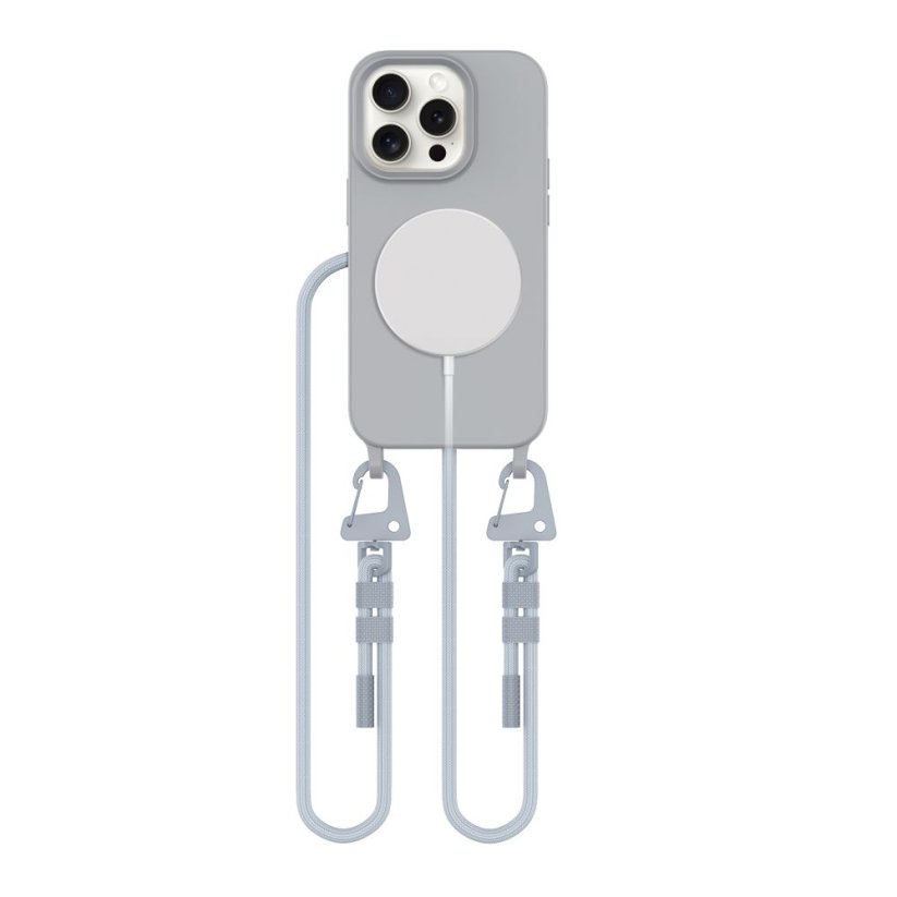Kryt Tech-Protect Magnecklace Magsafe iPhone 14 Pro Crayon Grey
