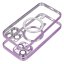 Kryt Case iPhone 15 Electro Mag Cover s MagSafe Purple
