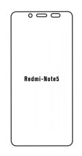 Hidrogél - védőfólia - Xiaomi Redmi Note 5 Hidrogél - védőfólia - Xiaomi Redmi Note 5