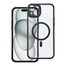 Kryt Full Matte Mag Cover Case s MagSafe iPhone 15 Plus Black Kryt Full Matte Mag Cover Case s MagSafe iPhone 15 Plus Black