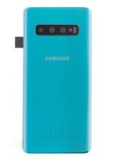 Samsung Galaxy S10 - Zadný kryt so sklíčkom zadnej kamery - zelený (náhradný diel) Samsung Galaxy S10 - Zadný kryt so sklíčkom zadnej kamery - zelený (náhradný diel)