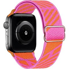 Scrunchie remienok pre Apple Watch (38/40/41mm) Orange Pink