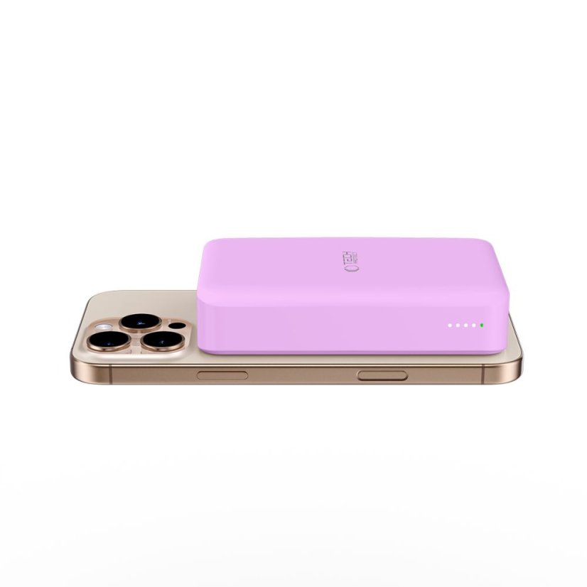 Externá batéria Tech-Protect Pb12 Lifemag Magsafe Power Bank 20000Mah Lilac