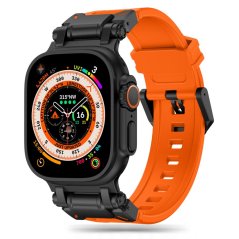 Remienok Tech-Protect Delta Pro Apple Watch 6 / 7 / 8 / 9 / 10 / SE / Ultra 1 / 2 (44 / 45 / 46 / 49 mm) Orange/Black