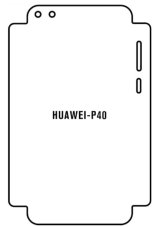 Hydrogel - zadná ochranná fólia - Huawei P40