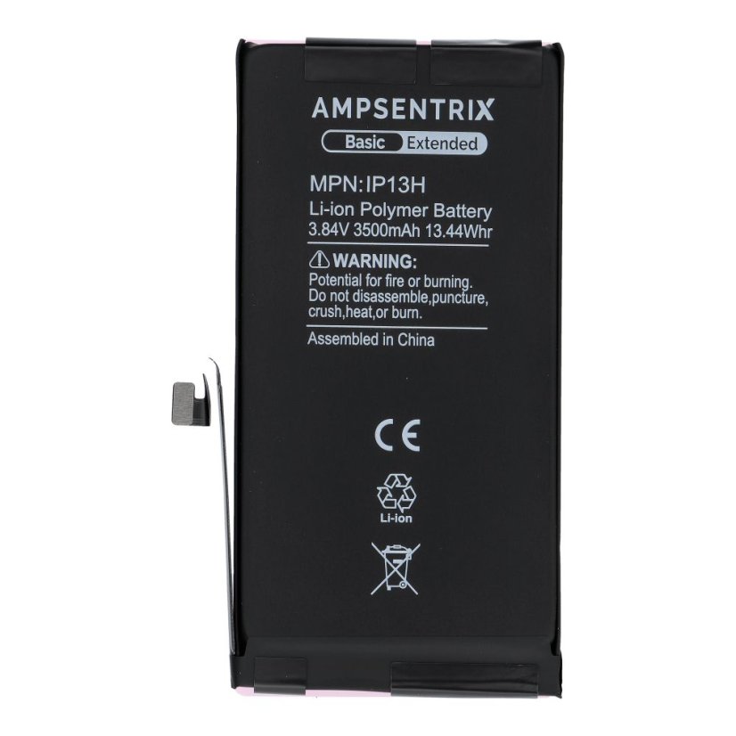 Akkumulátor Ampsentrix Basic Battery iPhone 13 (High Capacity 3500 mAh)