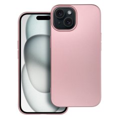 Kryt Metallic Case iPhone 15 Pink
