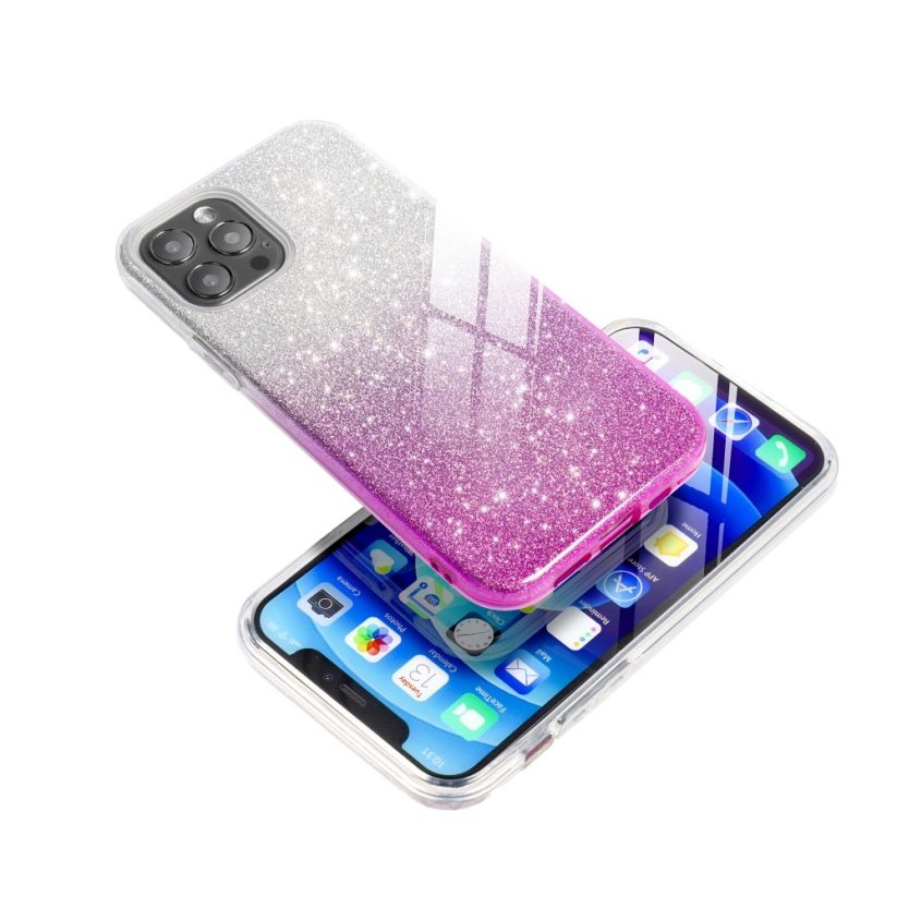 Kryt Shining Case Samsung Galaxy A23 5G Clear/Pink