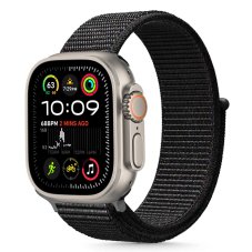 Remienok Tech-Protect Nylon Apple Watch 8 / 9 / 10 / 11 / SE / Ultra (44 / 45 / 46 / 49 mm) Black