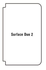 Hydrogel - ochranná fólia - Microsoft Surface Duo 2 - zadná pravá strana