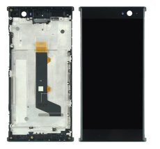 LCD kijelző + érintőképernyő - Sony Xperia XA2 kerettel