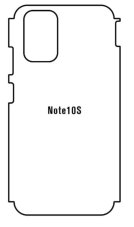 Hydrogel - zadná ochranná fólia - Xiaomi Redmi Note 10S Hydrogel - zadná ochranná fólia - Xiaomi Redmi Note 10S