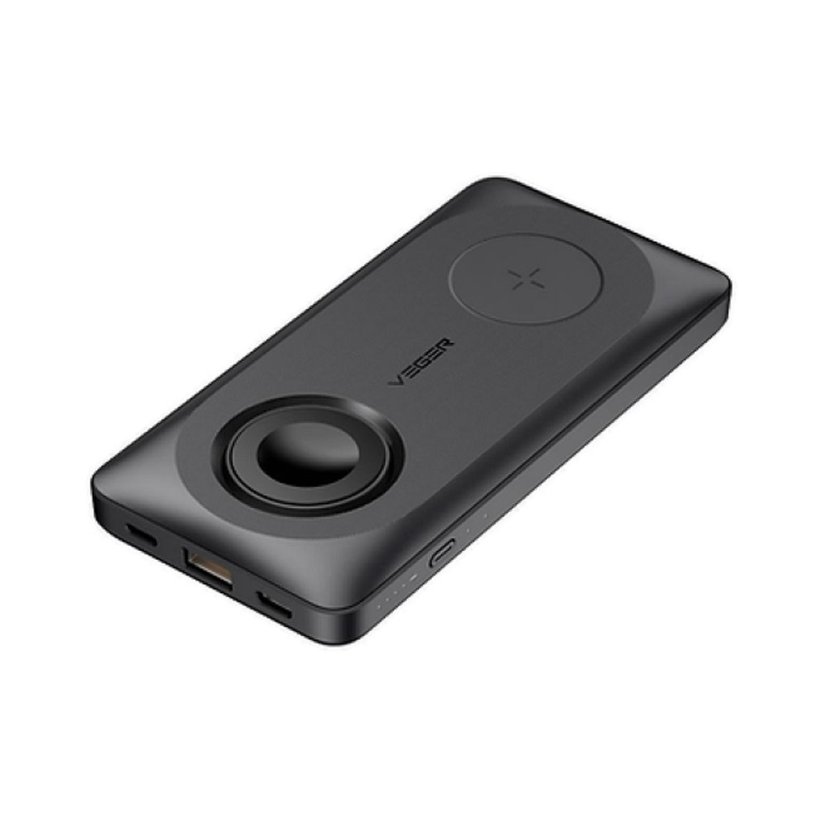 Powerbanka Powerbank s MagSafe Veger Magmulti (W1156) Pd Qc3.0 3A 22,5W 10000 mAh With Wireless Charging Black