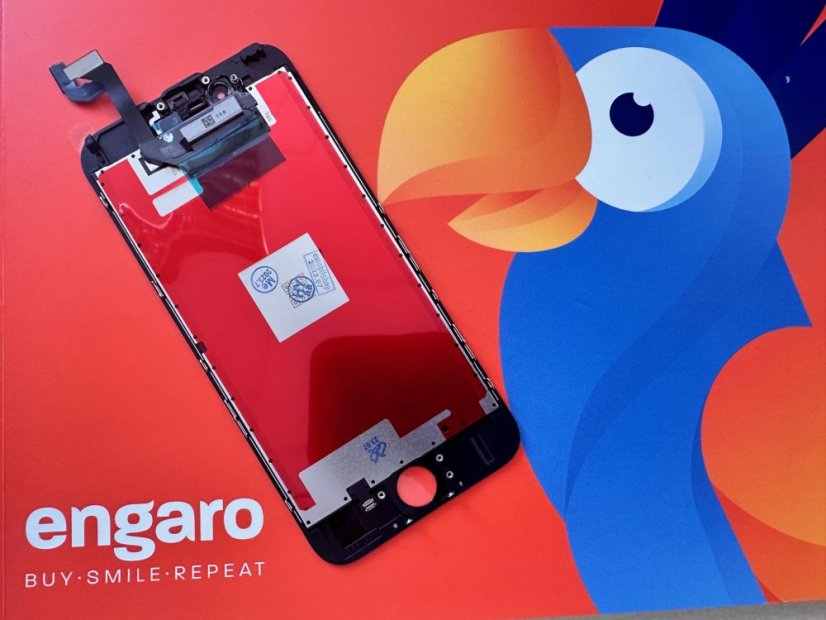 Fekete LCD iPhone 6S + OEM érintőpanel