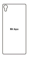 Hidrogél - hátsó védőfólia - Sony Xperia M4 Aqua