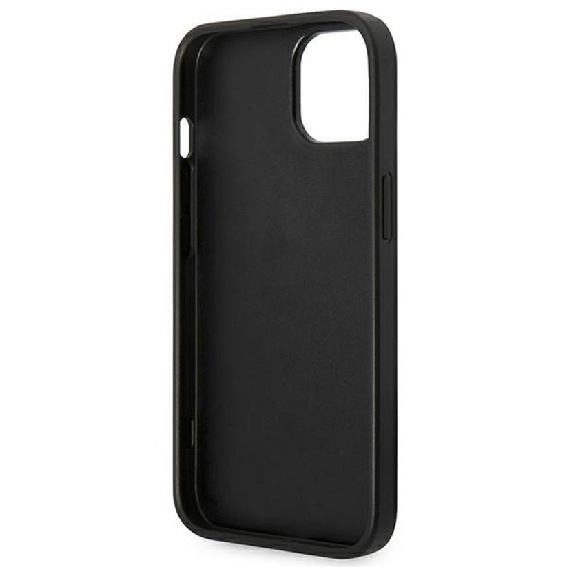 Kryt Original Faceplate Case Guess Guhcp14Mpsasbbk iPhone 14 Plus (Saffiano With Metal Logo / Black)