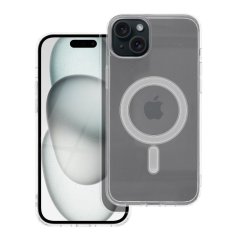 Kryt Clear Mag Cover Case s MagSafe iPhone 15 Plus Priesvitný Kryt Clear Mag Cover Case s MagSafe iPhone 15 Plus Priesvitný