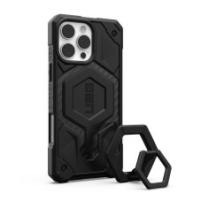 Kryt Uag Urban Armor Gear Case Monarch Pro s MagSafe And Magnetic Ring Stand iPhone 16 Pro Max Carbon Fiber / Black