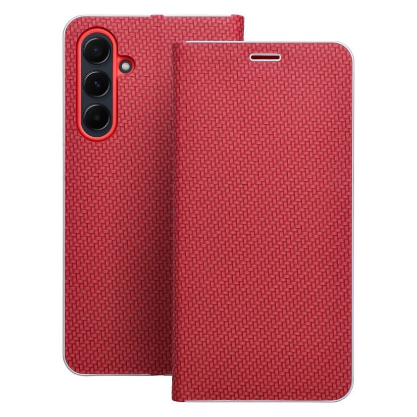 Kryt Luna Book Carbon Xiaomi Redmi Note 15 5G Red