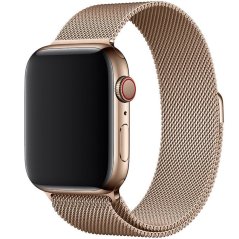 Remienok Loop Milanese Apple Watch 38/40/41mm Gold