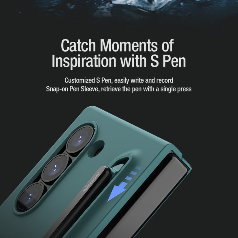 Nillkin Flex Pure Fold S Pen kryt pre Samsung Galaxy Z Fold 6 Black
