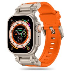 Remienok Tech-Protect Delta Pro Apple Watch 6 / 7 / 8 / 9 / 10 / SE / Ultra 1 / 2 (44 / 45 / 46 / 49 mm) Orange/Titanium Remienok Tech-Protect Delta Pro Apple Watch 6 / 7 / 8 / 9 / 10 / SE / Ultra 1 / 2 (44 / 45 / 46 / 49 mm) Orange/Titanium
