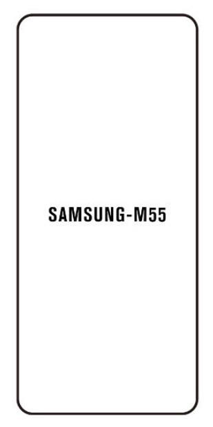 Hydrogel - ochranná fólia - Samsung Galaxy M55