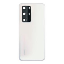 Huawei P40 Pro - zadný kryt - biely - so sklíčkom zadnej kamery (náhradný diel) Huawei P40 Pro - zadný kryt - biely - so sklíčkom zadnej kamery (náhradný diel)