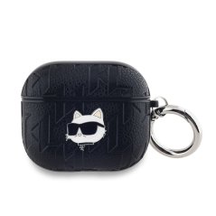 Karl Lagerfeld PU Embossed Choupette Head púzdro pre AirPods 3 Black Karl Lagerfeld PU Embossed Choupette Head púzdro pre AirPods 3 Black