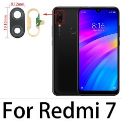 Náhradné sklo zadnej kamery - Xiaomi Redmi 7