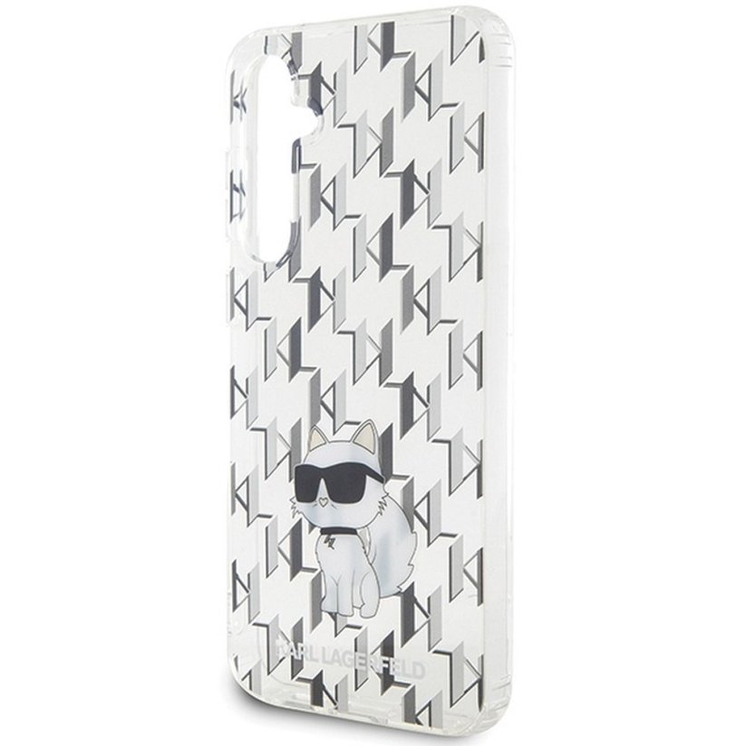 Kryt Original Faceplate Case Karl Lagerfeld Klhcs23Fehncmklt Samsung Galaxy S23 FE (Monogram / Transaprent)