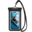 Vodeodolné púzdro Spigen A601 Universal Waterproof Case 2-Pack Black