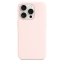 iPhone 15 Pro Max Silicone Case s MagSafe - Light Pink design (ružový)