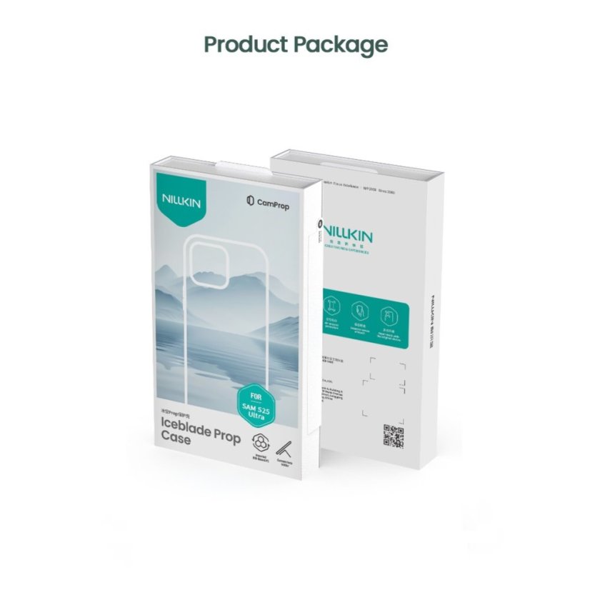 Nillkin Iceblade Prop Magnetic kryt pre Samsung Galaxy S25 Ultra Black