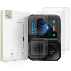 Ochranné tvrdené sklo Tech-Protect Glass Fit+ 2-Set Gopro Hero 9 / 10 / 11 / 12 Clear