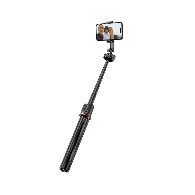 Selfie tyč Tech-Protect L07S Bluetooth Selfie Stick Flexible Tripod Black