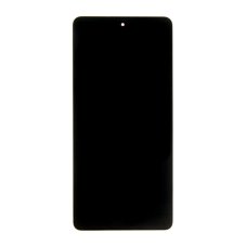 Kijelző kerettel a Poco X5 Pro 5G Black készülékhez (Service Pack - eredeti pótalkatrész)