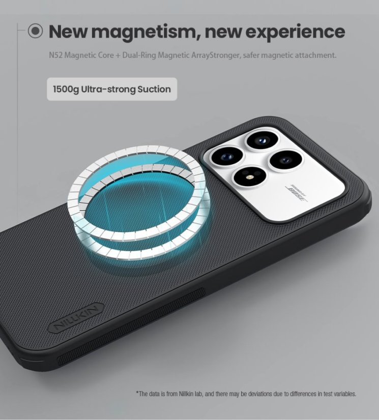 Nillkin Super Frosted PRO Magnetic zadný kryt pre Poco F8 Pro Black