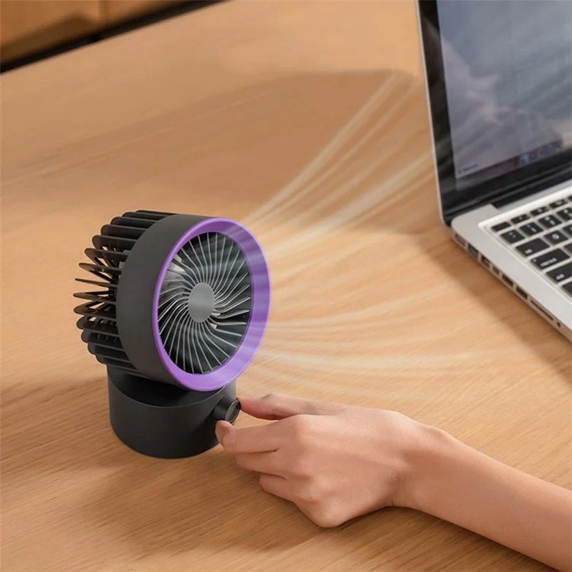 Desk Fan Lld-F87R Gray