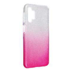 Forcell SHINING Case  Samsung Galaxy A32 5G priesvitný/ružový